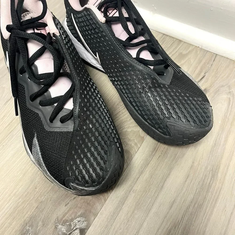 Nike Sneakers Women’s 7.5 Air Zoom Vapor Cage 4 Black and‎ Pink Athletic